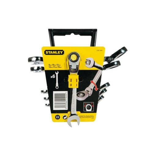 Imagen de Juego De Llaves Combinadas De Carraca Articuladas 