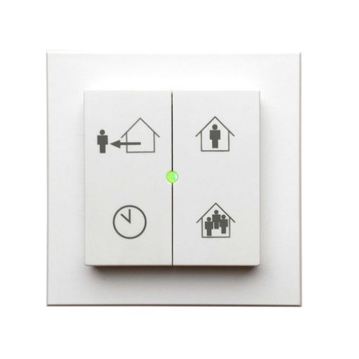 Imagen de Mando Pulsador Inalambrico 4 Pos Dfpuls4B Siber