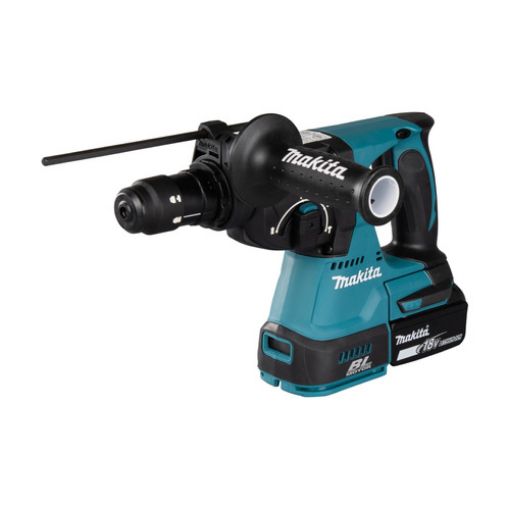 Imagen de MARTILLO LIGERO BL 18V LXT 24MM DHR243RTJ MAKITA