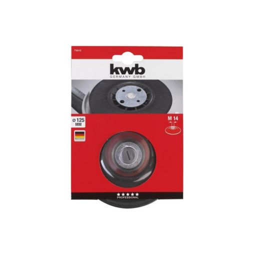 Imagen de Plato De Goma Para Disco Fibra 125 M14