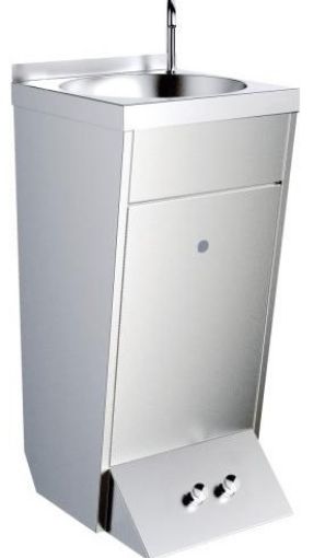 Imagen de Lavamanos Con Pedestal Inox