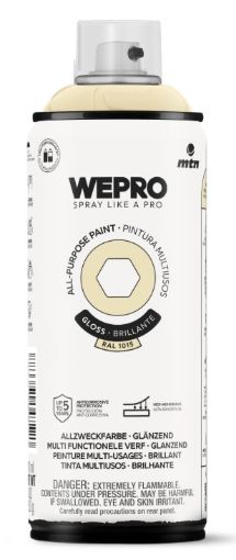 Imagen de MTN WEPRO AMARILLO DAKOTA 400ML RAL1015 BRIL