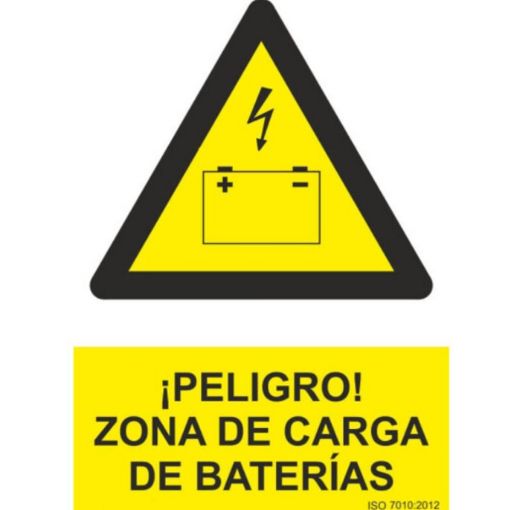 Imagen de CARTEL 210*300 PELIGRO ZONA DE CARGA BATER RD30075
