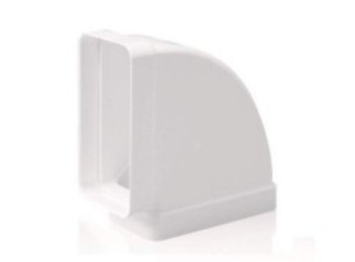 Imagen de CODO HORIZONTAL RECT. 90° 110X55 MM 0535