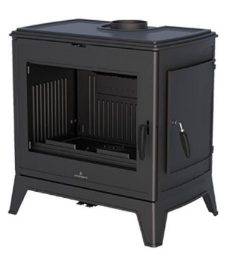 Imagen de ESTUFA FUND. C/PUERTA LATERAL 14 KW DERBY BRONPI