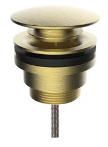 Imagen de VALVULA QUICK-CLAC ORO CEPILLADO 61979 CLEVER