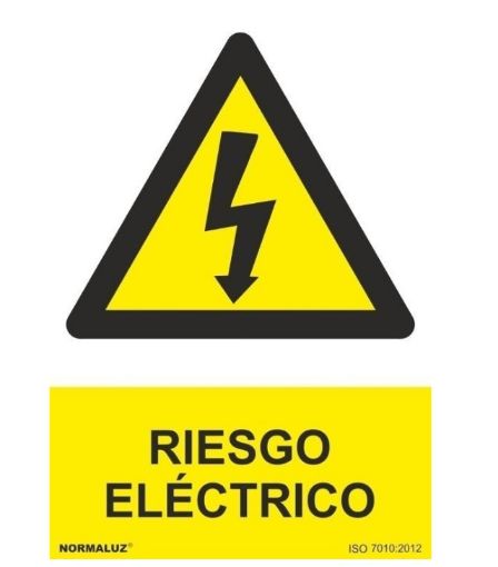 Imagen de SEÑAL RIESGO ELECTRICO 30*40 RD31007