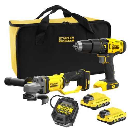 Imagen de COMBO KIT V20 LI-ION 18V SFMCK471D2S-QW STANLEY