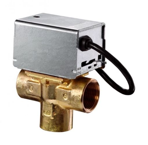 Imagen de Valvula Zona Motorizada 3 Vias 1 Pulgada Cabel Hon