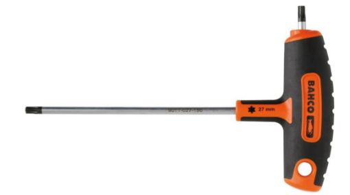 Imagen de DESTORNILLADOR 901T MGO.TE TORX T15X150 BAHCO