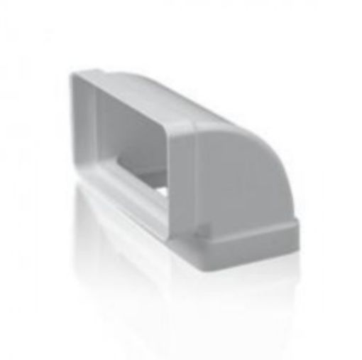 Imagen de CODO VERTICAL RECT. 90° 220X55MM T-P 1060 SIBER