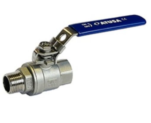 Imagen de VALVULA ESFERA 2 PCS. M/H 2  IVB2MH68 ATUSA