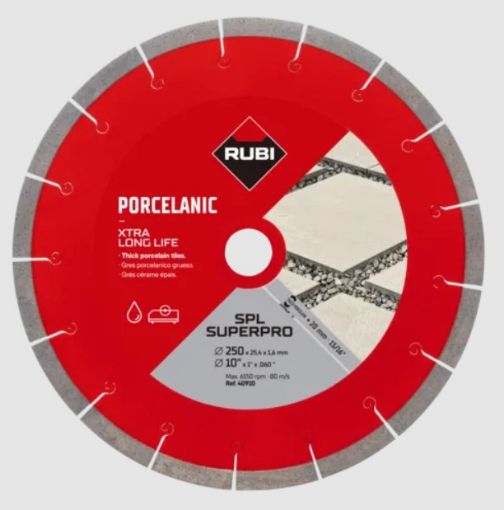 Imagen de DISCO SPL 250 EXT SUPERPRO 40910 RUBI