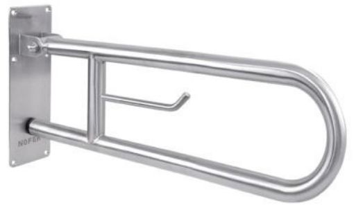 Imagen de Barra Abatible 60 Cm Inox Satinado