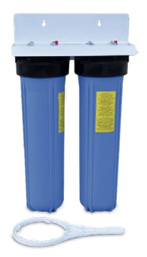 Imagen de FILTRO DUPLEX BIG 20  FI-0203-22 HIDROWATER