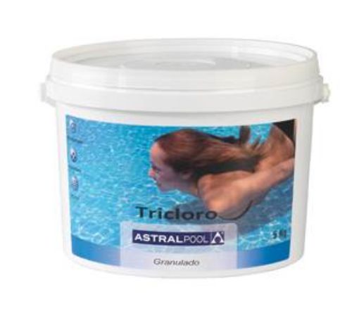 Imagen de Tricloro Granulado 5 Kg. 90% 11405 Astral