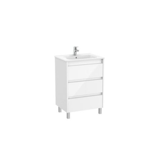 Imagen de MUEBLE TENET 600 3C C/PATAS BL BR A851779806 ROCA