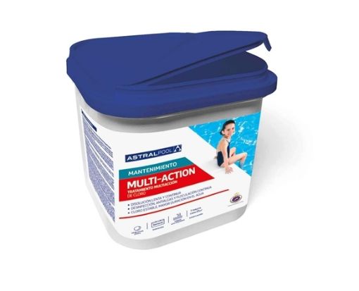 Imagen de Cloro Multiacción Astralpool En Tabletas 5 Kg