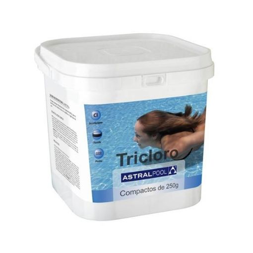 Imagen de Tabletas 250 Gr.Tricloro 5 Kg 90% 34434-75162