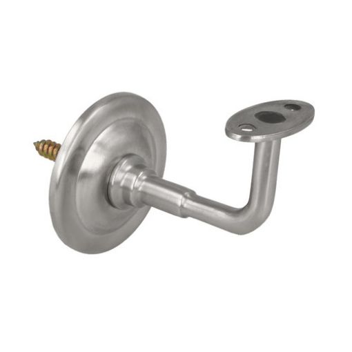 Imagen de Soporte Pasamanos 25 Acero Inoxidable Mate