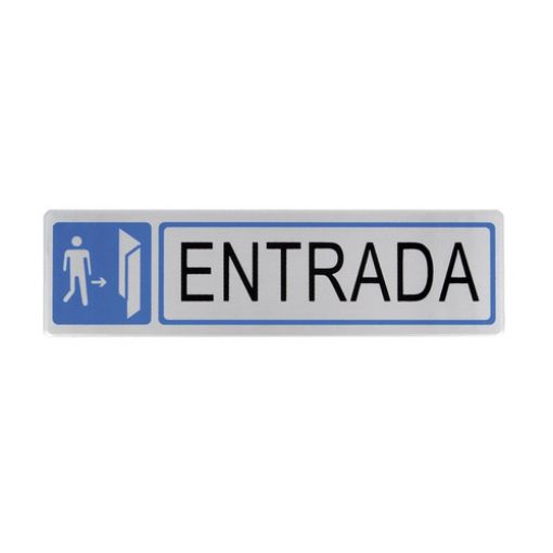 Imagen de Placa Símbolo 57 Acero Inoxidable Mate