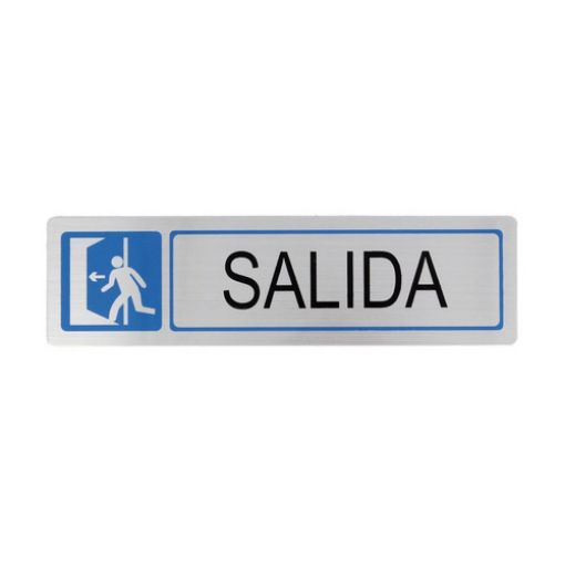 Imagen de Placa Símbolo 58 Acero Inoxidable Mate