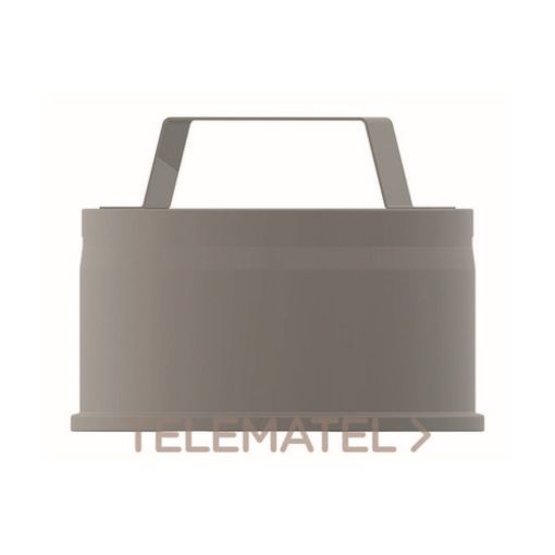 Imagen de Tapa T 90º 100 Aisi 316 Simple Pared