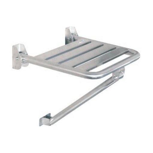 Imagen de Asiento Abat. Apoyo Pared Inox