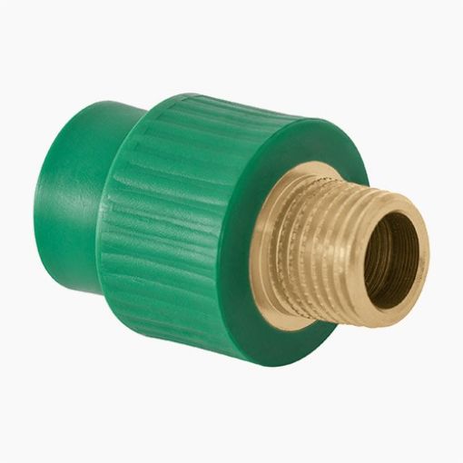 Imagen de Manguito Rosca Macho PP-R 25x3/4