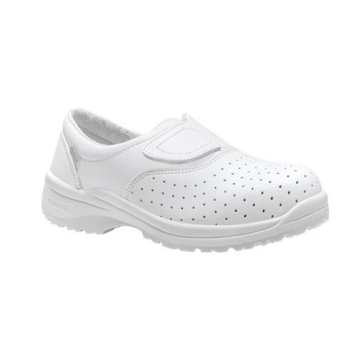 Imagen de ZAPATO BRISA O1 BLANCO SY PERFORADO T42