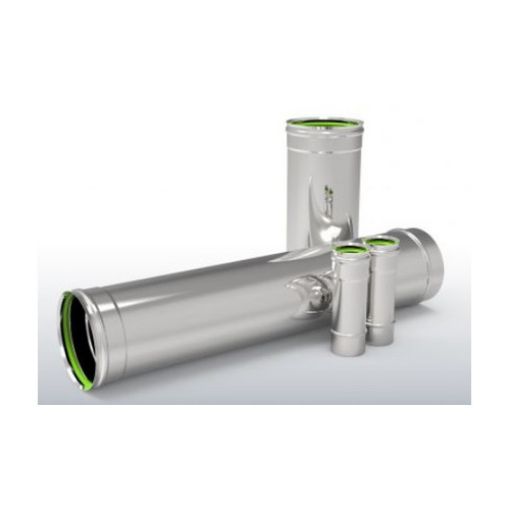 Imagen de TUBO SIMPLE PARED 100 INOX 316 10-1000SP316 FIG