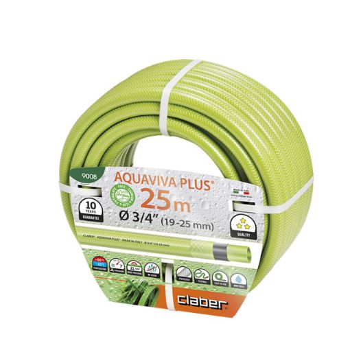 Imagen de Rollo Manguera Aquaviva Plus D. 3/4 25M Claber
