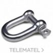 Imagen de Grillete Recto Cc Inoxidable 6 Gri 106 