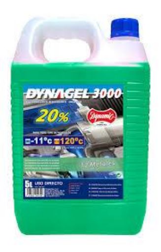 Imagen de ANTICONGELANTE 20% DYNAMIC 5L 9001690 BRUGAROLAS