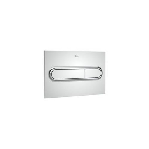 Imagen de PLACA ACC.PL1 DUAL CROMO A890195001 ROCA