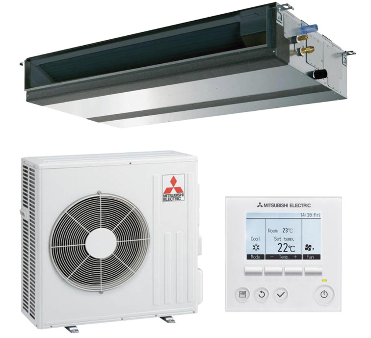 Split Conductos Mgpez-125Vja R32 Mitsubishi | Ferretería Ubetense