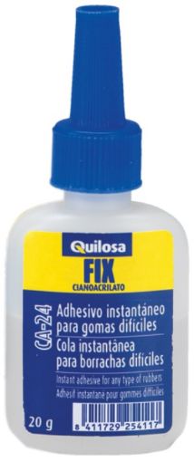 Imagen de ADHESIVO FIX CA-24 CIANOCRILATO (20 GR) QUILOSA