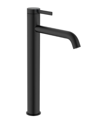 Imagen de GRIFO MONOMANDO PARA LAVABO ONA CAÑO ALTO NEGRO MATE A5A349ENB0