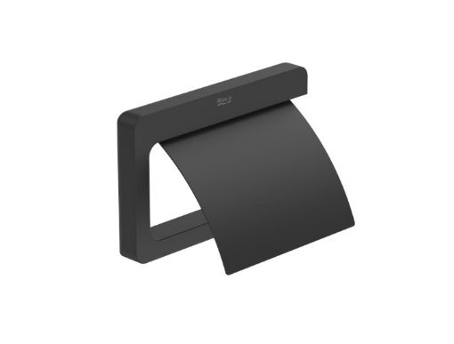 Imagen de PORTARROLLOS CON TAPA NEGRO MATE A817033NB0