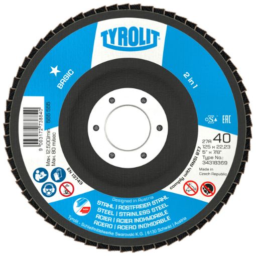 Imagen de Disco Laminas 27Cla 115X22,23 Za60Q-B 34318365
