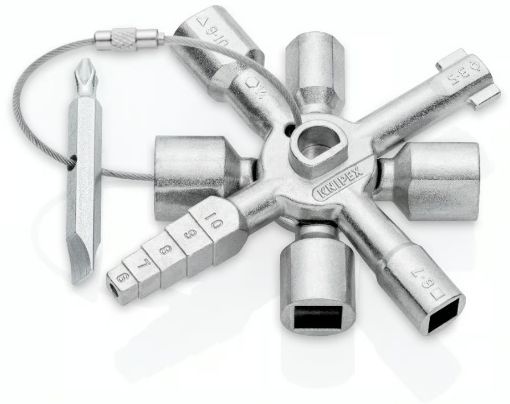 Imagen de LLAVE PARA ARMARIOS DE CONTROL 001101 KNIPEX