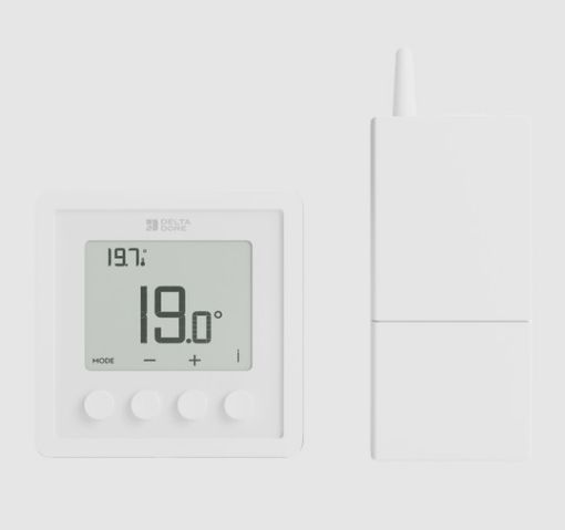 Imagen de TERMOSTATO TYBOX RF 210 BLANCO 6051149 DELTA DORE