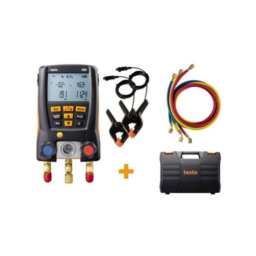 Imagen de ANALIZADOR DIGITAL DE REFRIGERACIÓN BLUETOOTH 0563 2550 TESTO
