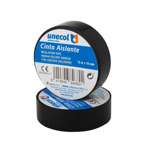 Imagen de Rollo Cinta Aluminio Negra 10 Mtsx50Mm 8465 Gymcol