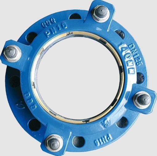 Imagen de BRIDA ANTITRACCIÓN DN 50/65 PARA TUBO PVC-PE Ø63 MM ALMAGRO