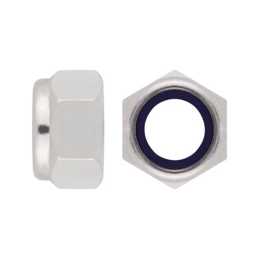 Imagen de TUERCA EXAGO. INOX DIN 985 A2 M6  