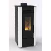 Imagen de Estufa Pellet Blanca 10KW New King Eider
