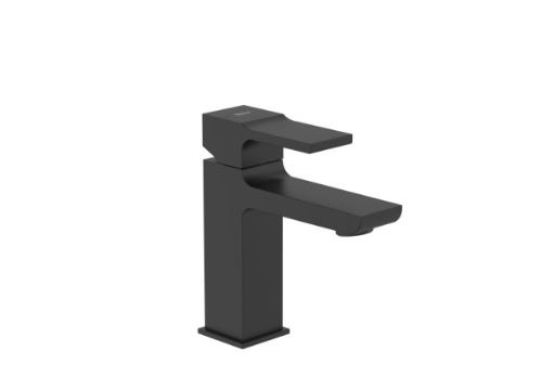 Imagen de GRIFO MONOMANDO DE LAVABO L20 SQUARE NEGRO A5A322JNB0 ROCA